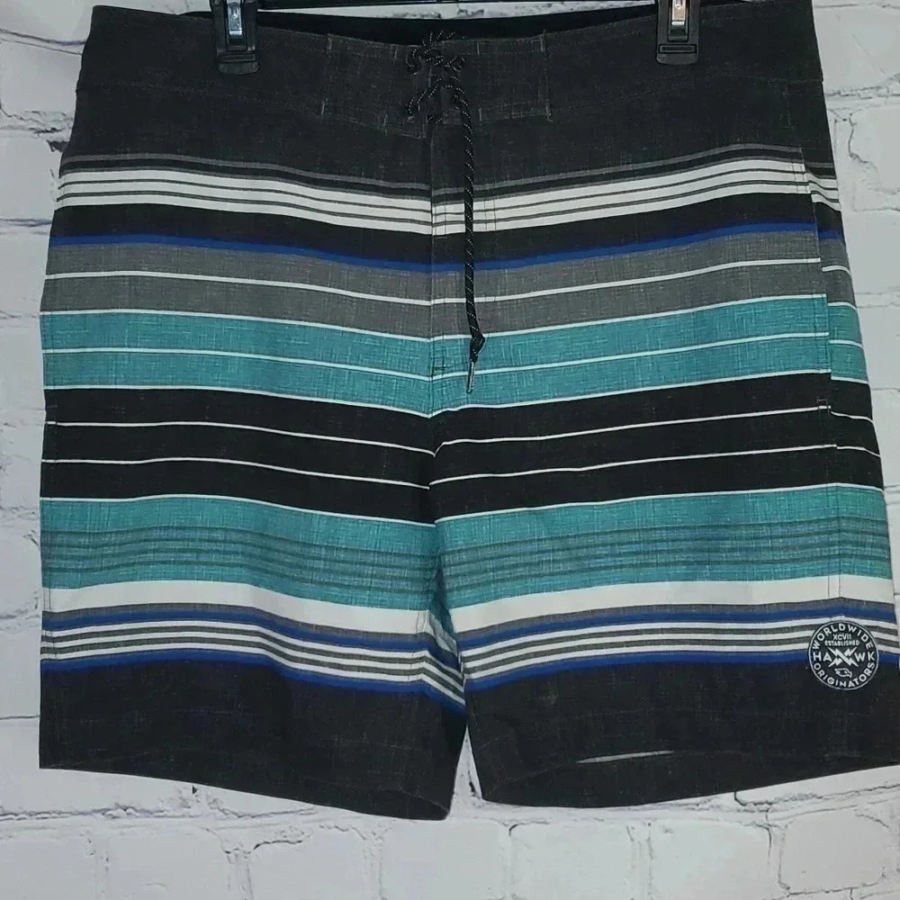 Tony Hawk Worldwide Reflex Stretch Board Shorts Men's Size 36 x 8